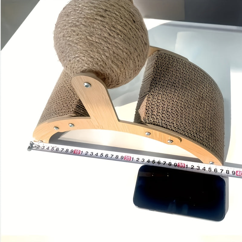 🐱 Grattoir à Chat Interactif avec Boule – Jeu  Détente pour Petit Félin